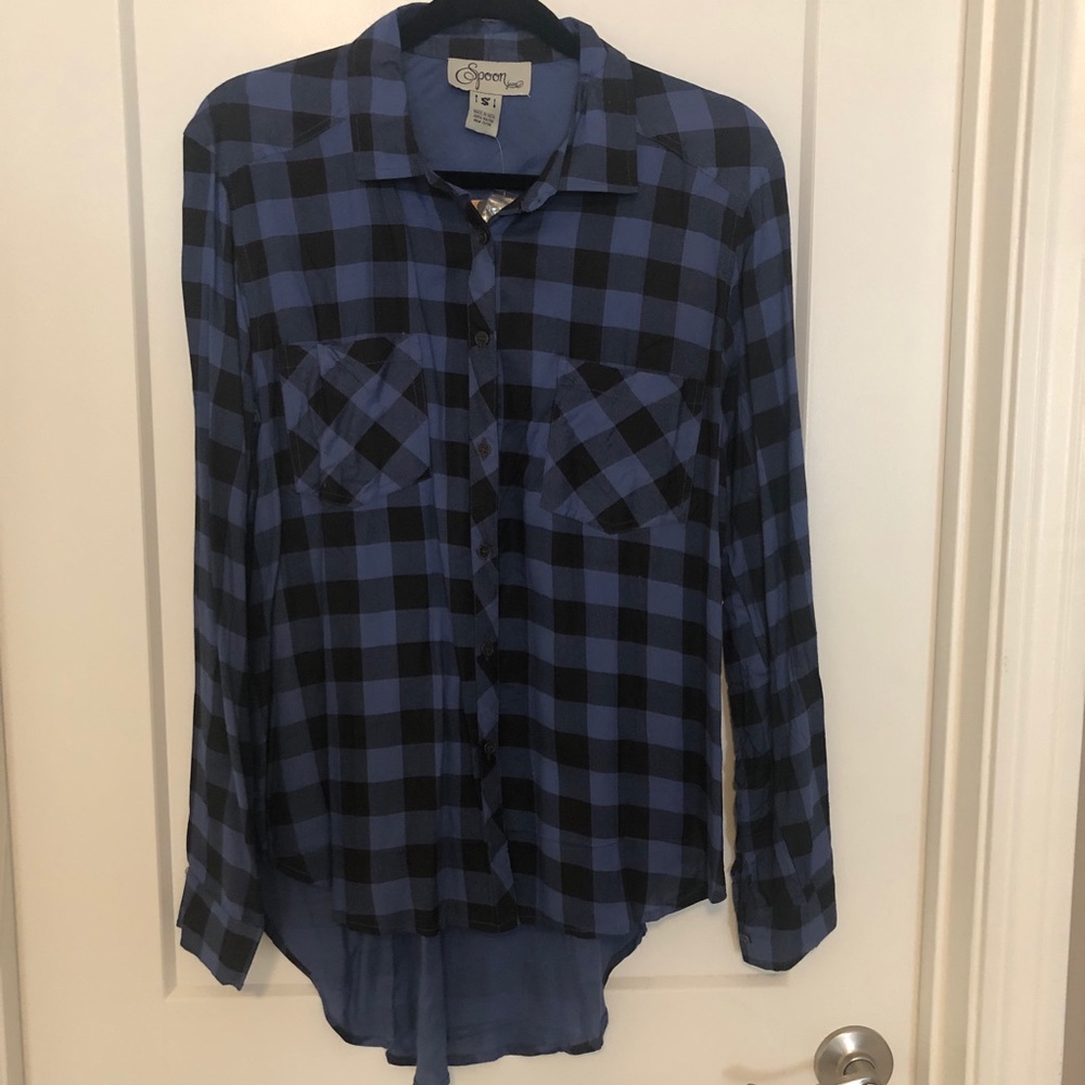 Brand new with tags forever 2 plaid shirt